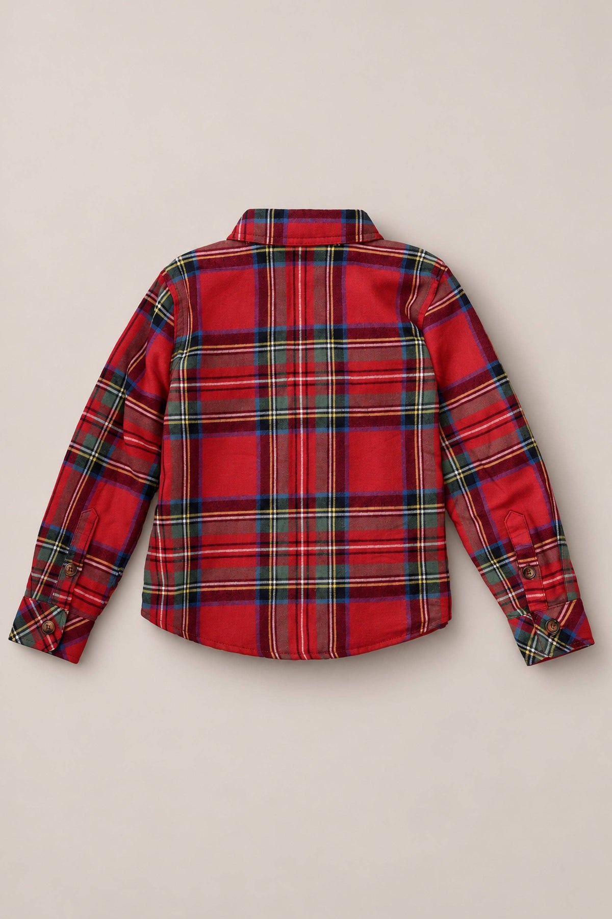John Shirt in Holiday Plaid
