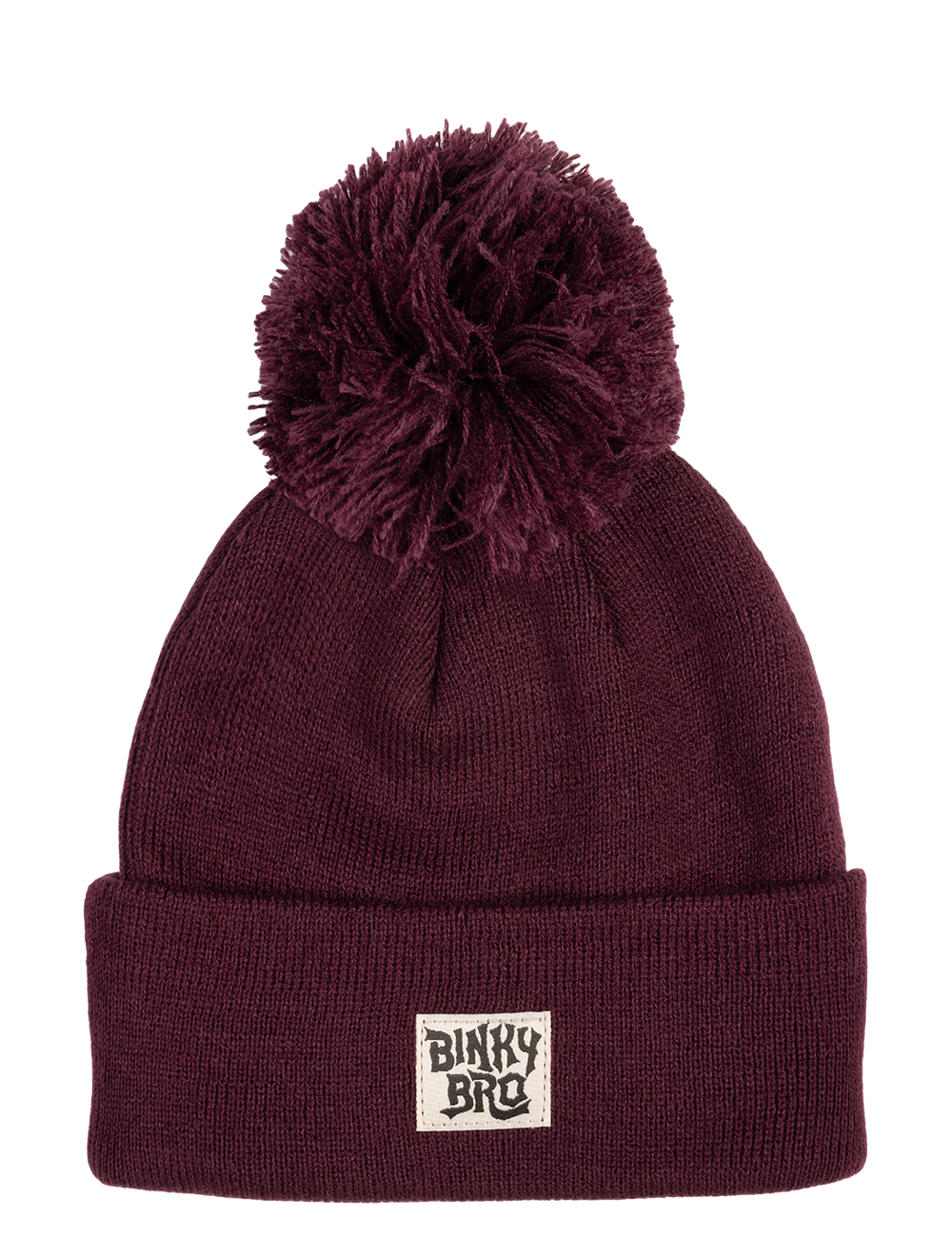 Beanie PowPow Maroon
