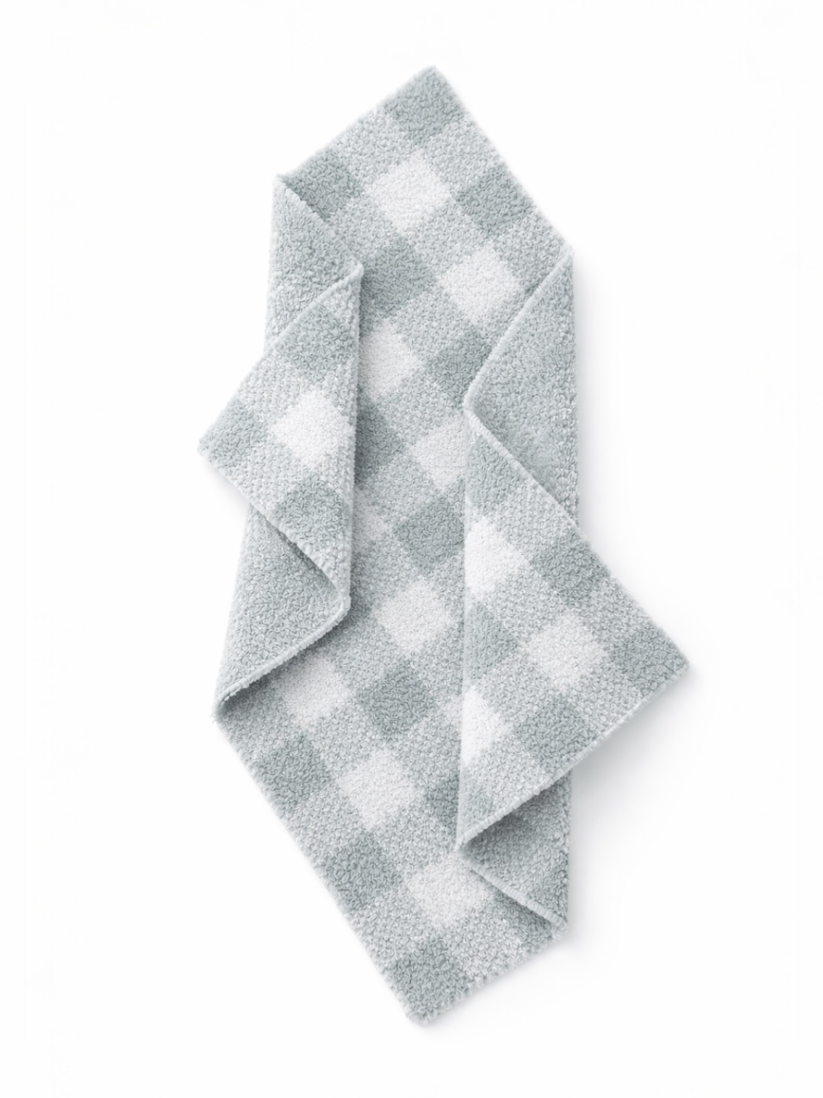 Gingham Mini Blanket, Green