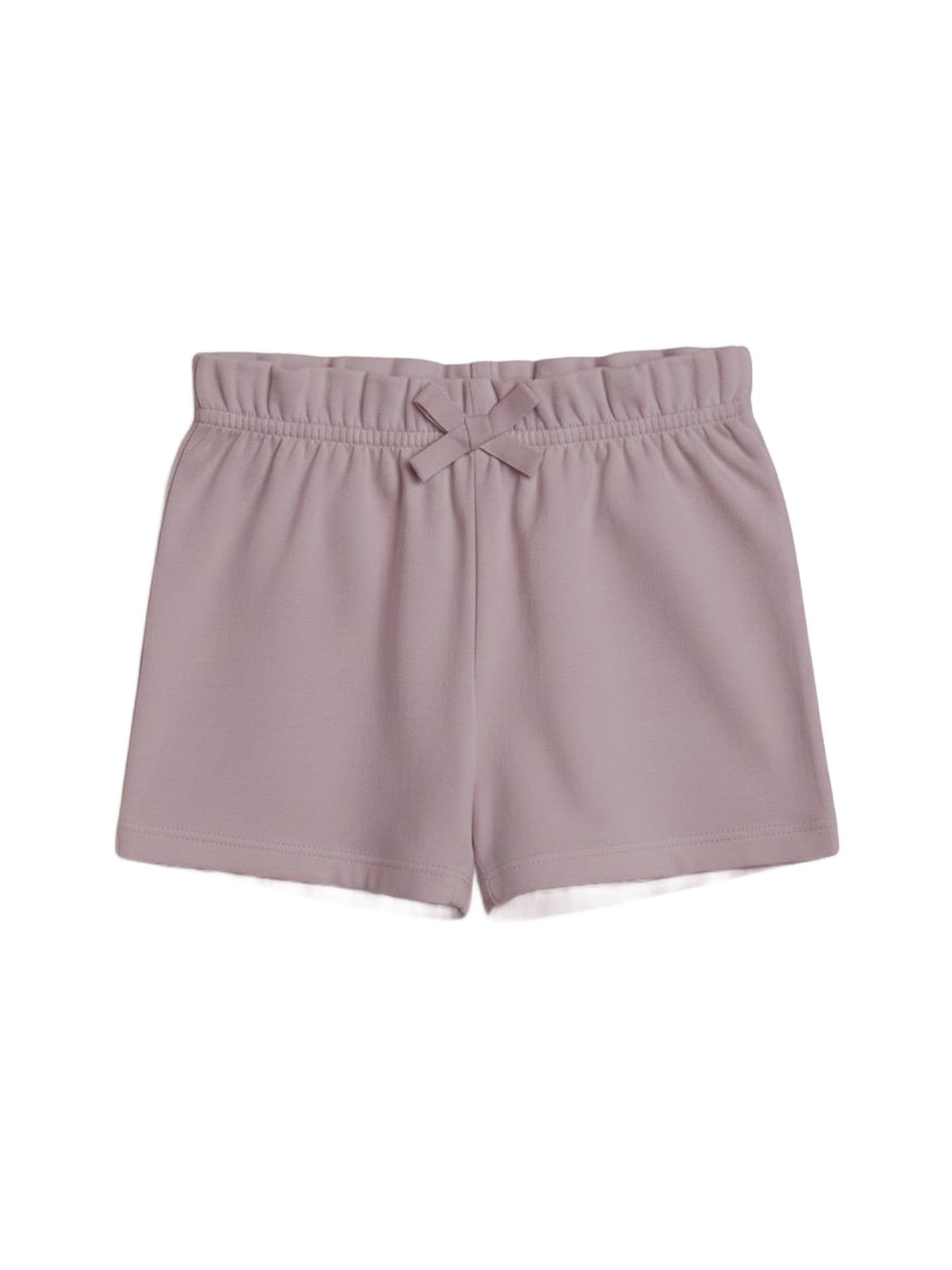 Fay Ruffle Waist Shorts - Fog