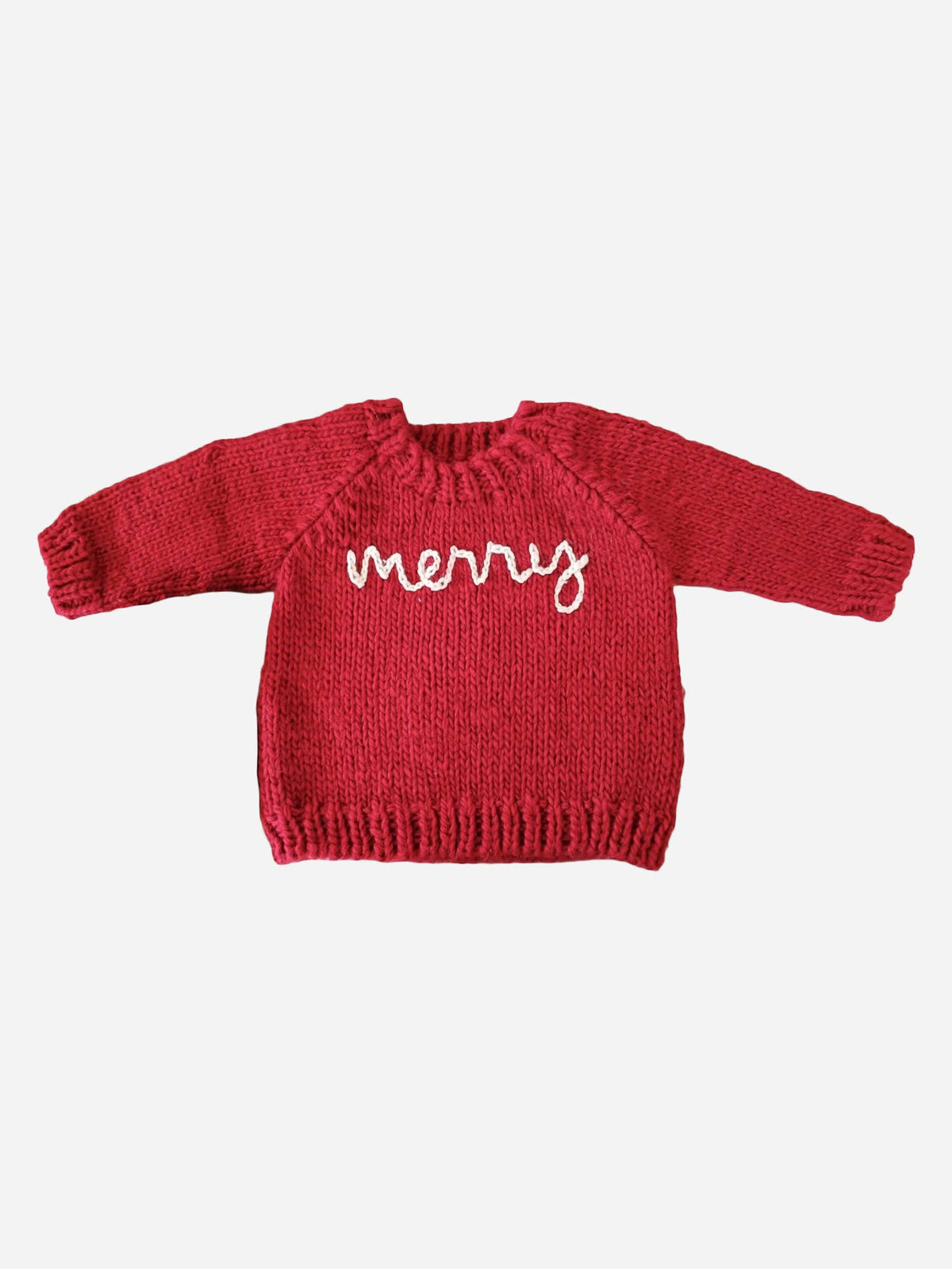 Knit Pullover Sweater - Merry