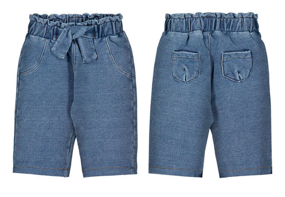 Mayoral Girls Denim Tie Pants