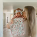 Premium Burp Cloths - Natalie