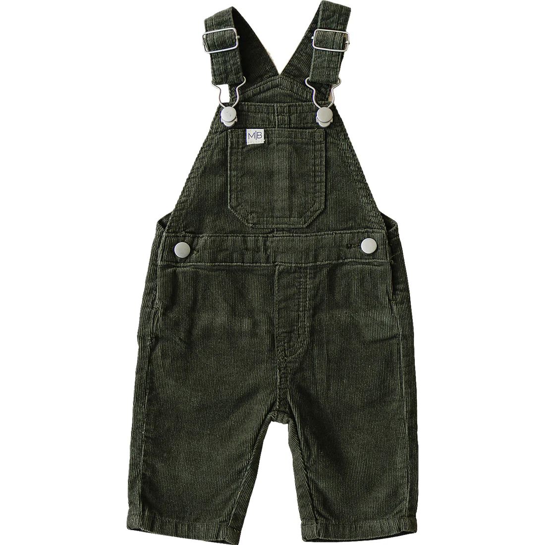 Corduroy Overalls - Green