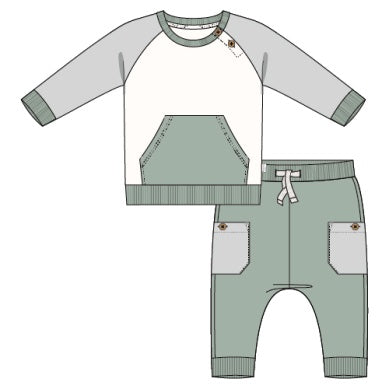 PL Sweat Set - Green
