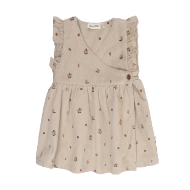 Minymo Corduroy Dress - Feather