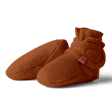 goumikids - Knit Cotton Baby Stay-On Boots - Clay