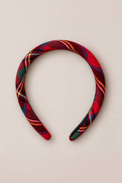 Hair Bows in Holiday Plaid