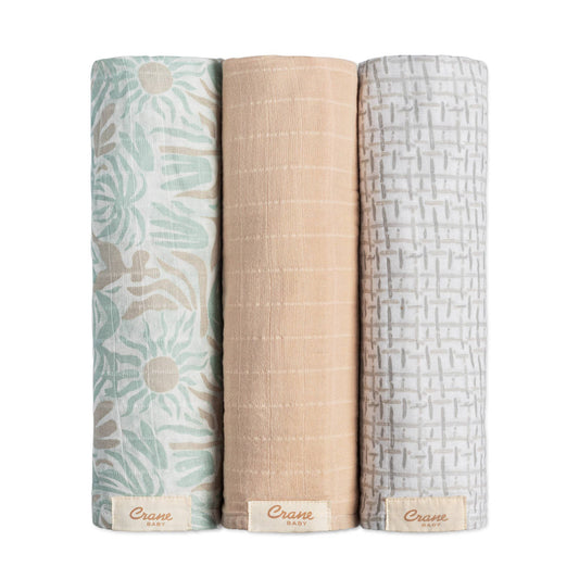 Muslin Swaddle Set - Cove