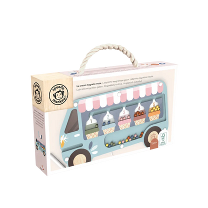 Ice cream Magnetic Maze