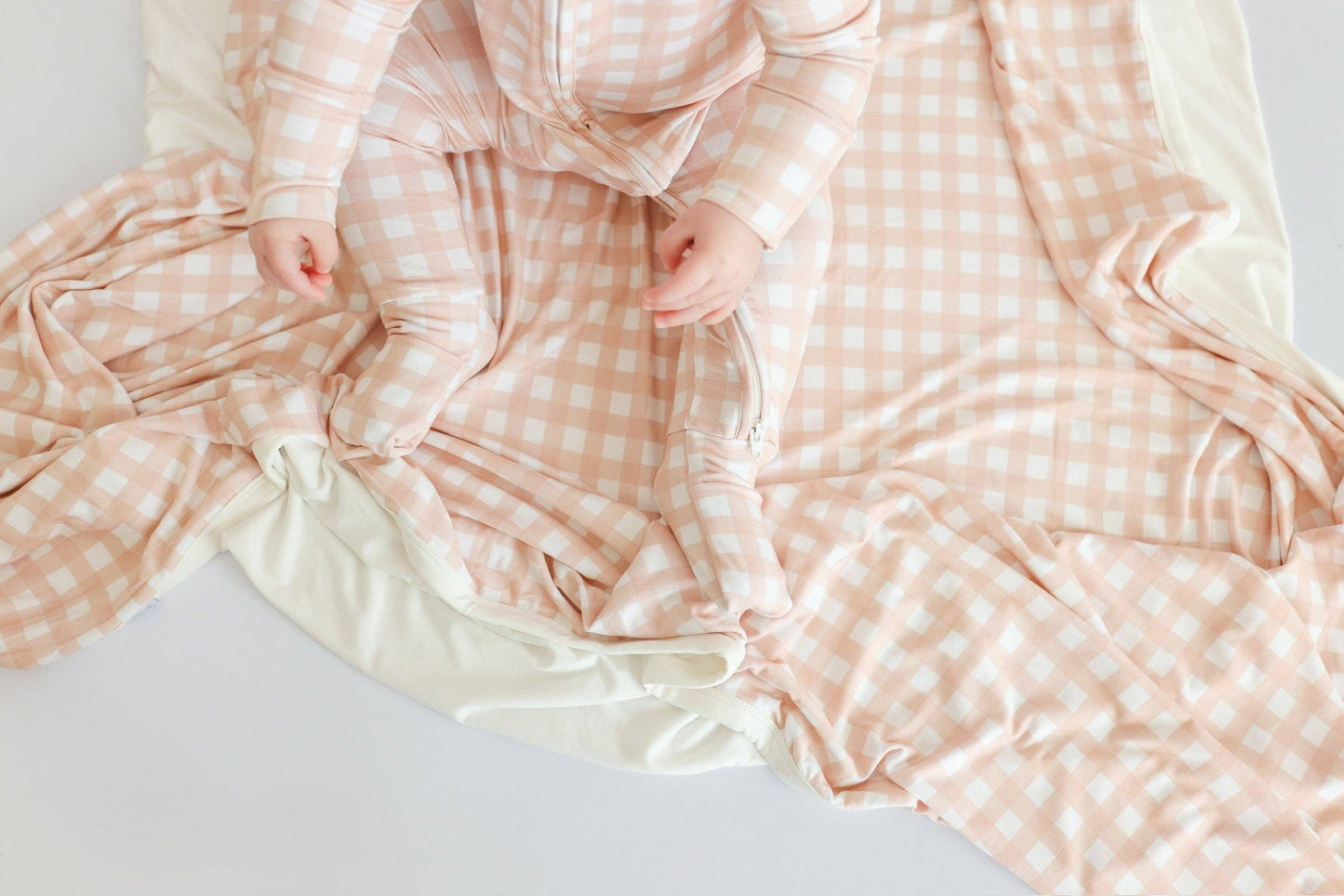 Convertible PJ - Pink Gingham