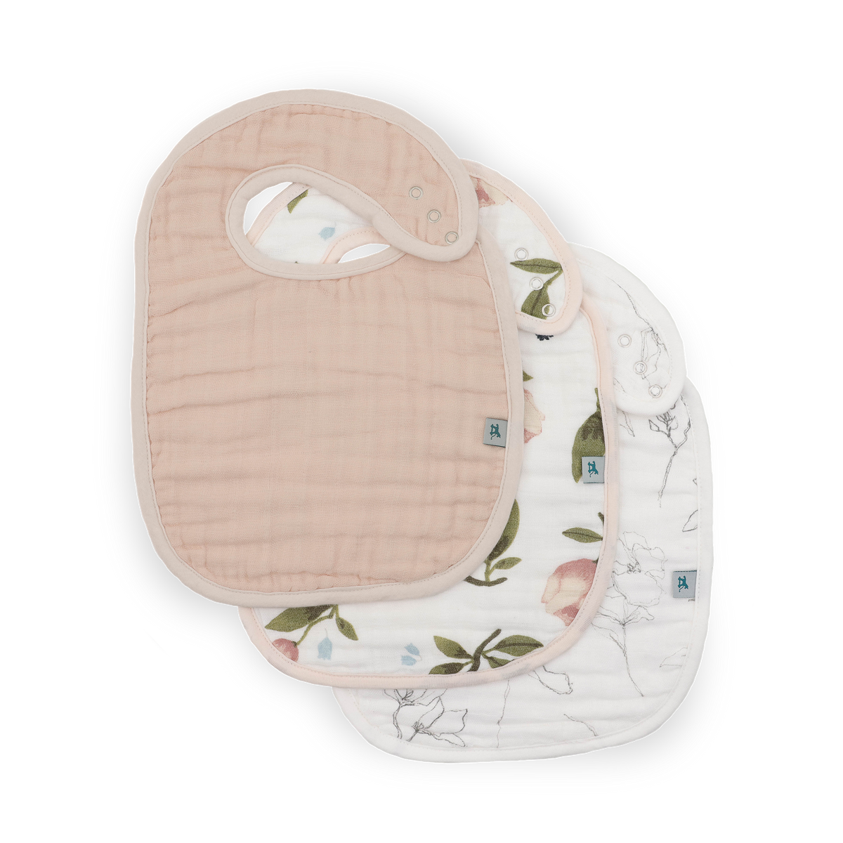 Organic Muslin Bib 3 Pack