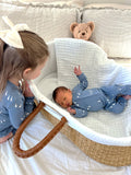 Bamboo Convertible Romper in Geese