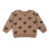 Makemake Organics - Organic Fleece Sweatshirt - Wild Bear