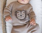 Lion Sweater Knit Romper (Organic)