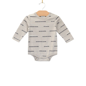 City Mouse Studio - Long Sleeve Bodysuit - Trains