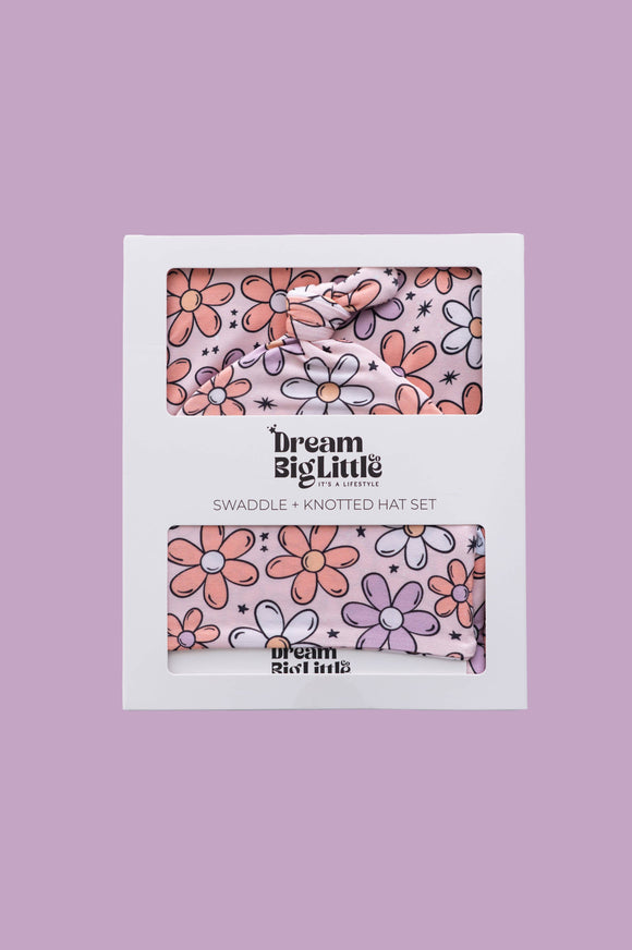 FULL BLOOM SWADDLE & BEANIE