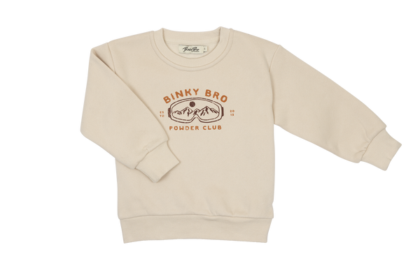 BinkyBro - Powder Club Graphic Sweatshirt