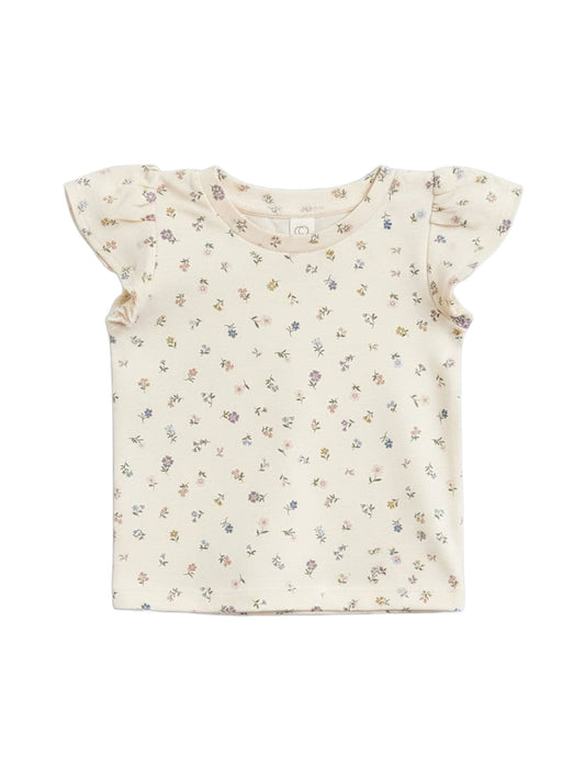Pearl Petal Sleeve Tee - Petaline