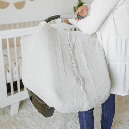Muslin Car Seat Canopy
