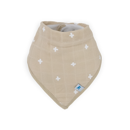 Muslin/Fleece Bib 4 Pack