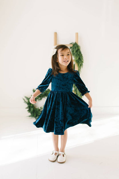 Pippa in Crushed Blue