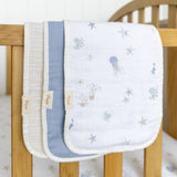 Burp Cloth Set - Ocean