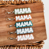 Mama 3D Acrylic Keychain