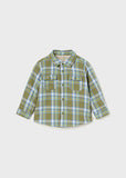 Mayoral - Plaid Shacket - Forest