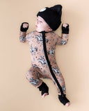Bamboo Zip Romper | Desert Cowboy
