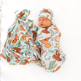 Luke Western Bamboo Swaddle