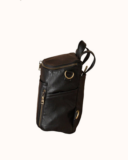 La Mère Vegan Leather Backpack Petite