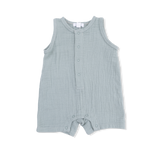 Muslin Romper - Cloud