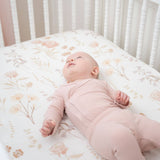 Fitted Crib Sheet - Violet