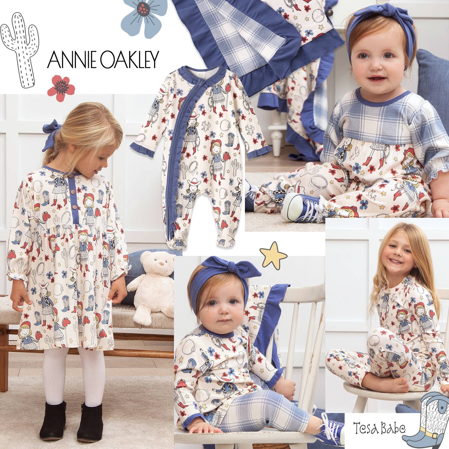Western Cowgirl Bamboo Romper
