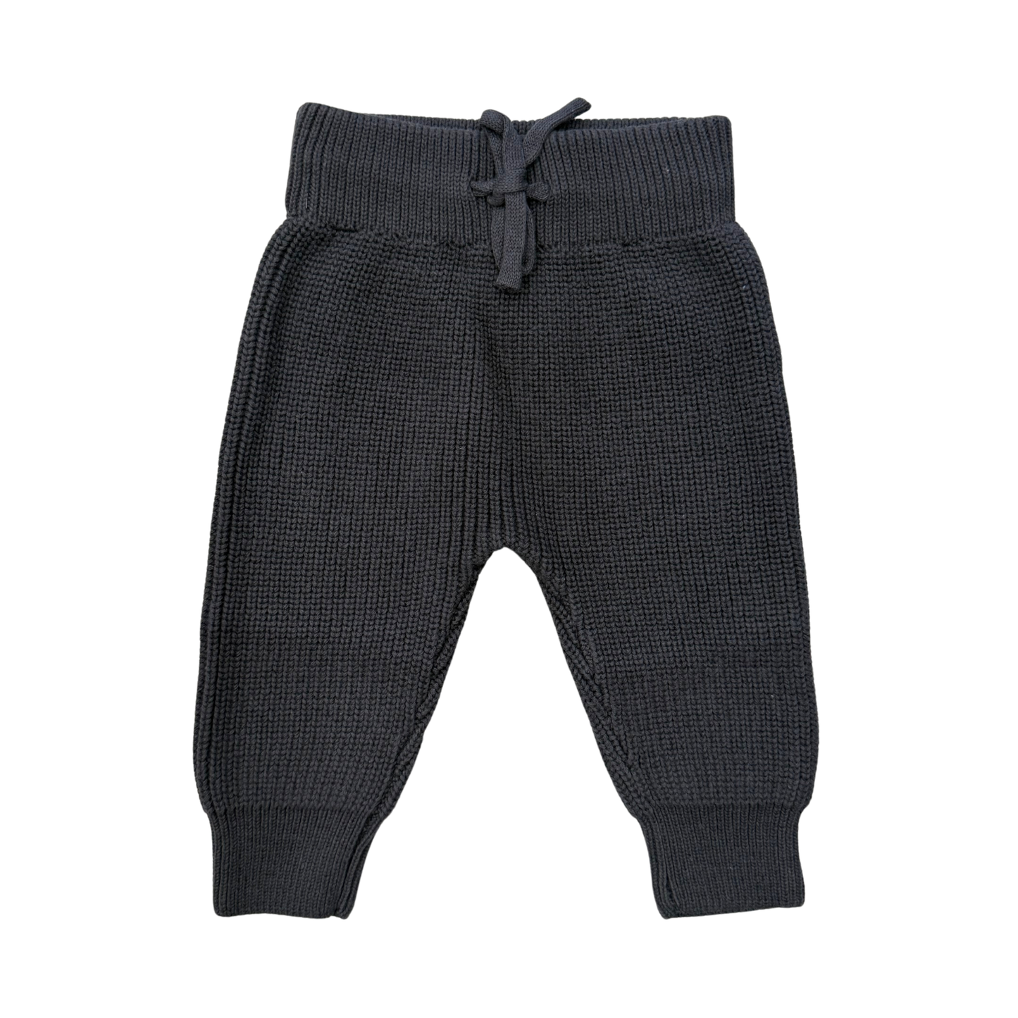 Charcoal Knit Pants