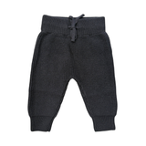 Charcoal Knit Pants