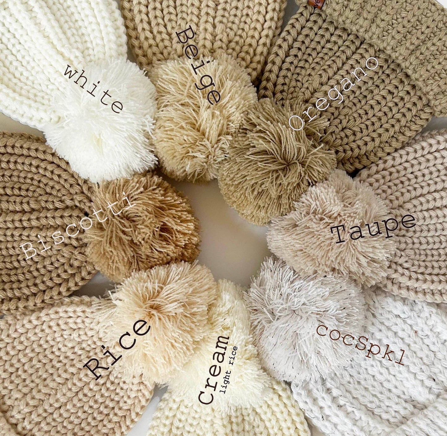 Acrylic Pom Beanie - NB
