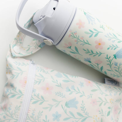 The Grayson Long Sleeve Bib - Wildflower Dreams