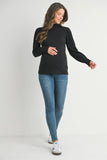 Puff Sleeve Maternity Top