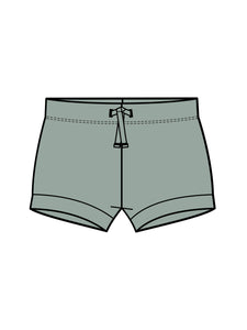 Organic Baby Havana Shorts - Jade