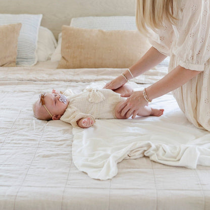 MINKY STRETCH LUXE SWADDLE/BLANKET