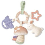 Bitzy Busy Ring™ Teething Activity Toy: Farm