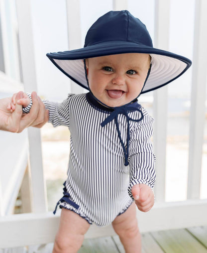 Swim Hat SPF 50 - Navy 0-12M