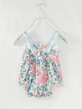 Flower Ruffle Romper