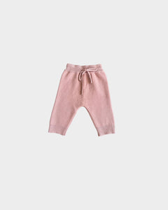 babysprouts - Knit Pants - Salmon Pink