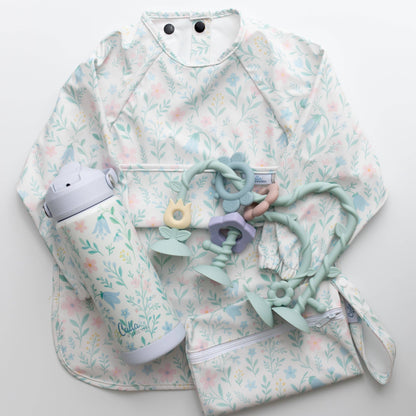 The Grayson Long Sleeve Bib - Wildflower Dreams
