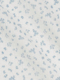 Muslin Swaddle Blanket - Rosebay Floral / Coconut + Sea