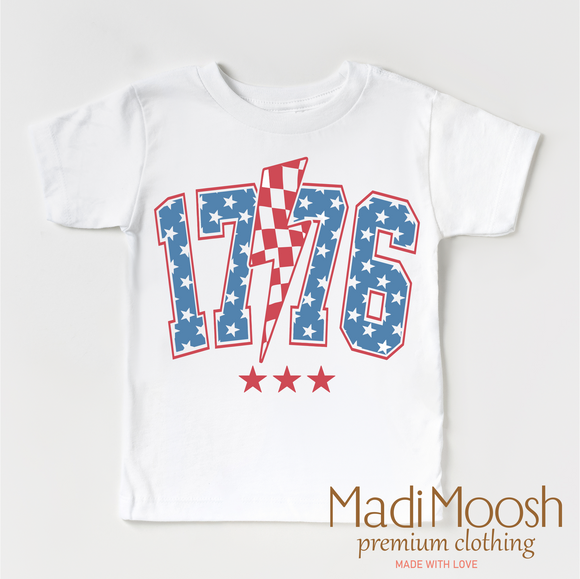 American Tee - 1776 White