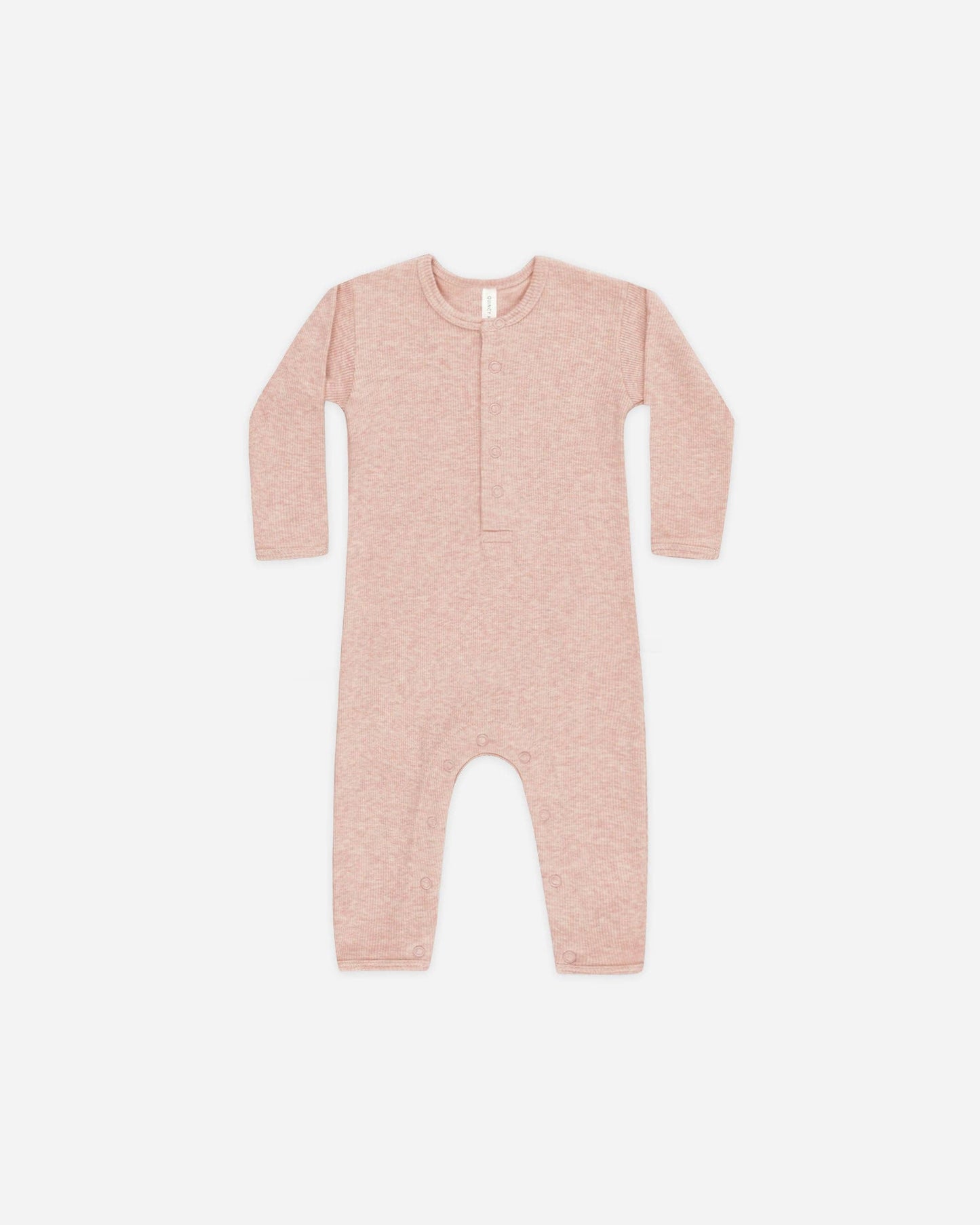 Ribbed Jumpsuit - Rose